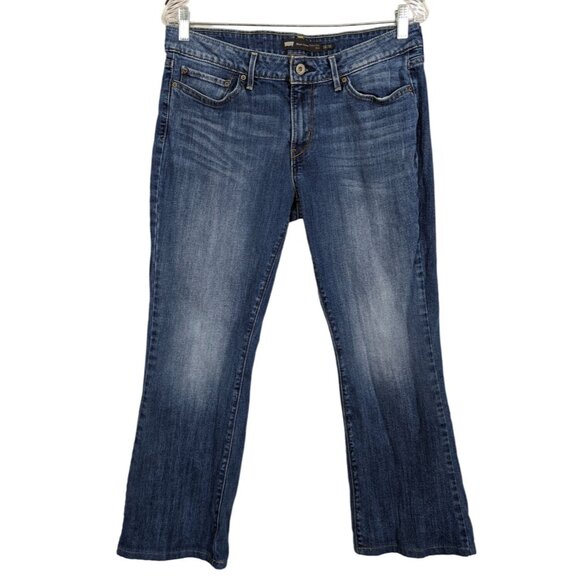 Levis Slight Curve Classic Rise Bootcut‎ Casual Denim Jeans size 12 31 - Picture 1 of 14